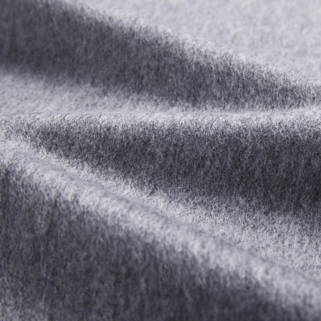 Autumn And Winter New Solid Color Simple 100% Wool Scarf Women'S Atmosphere High End Versatile Scarf Men'S Shawl