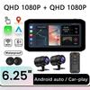 Wireless CarPlay Motorcycle Device with HD Recorder, GPS, & Tire Pressure Monitor
