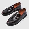 Hot Luxury Slip On Dress Shoes Men Genuine Leather Italian Loafer Shoes For Men Black Patent Leather Formal Oxford Men Wedding