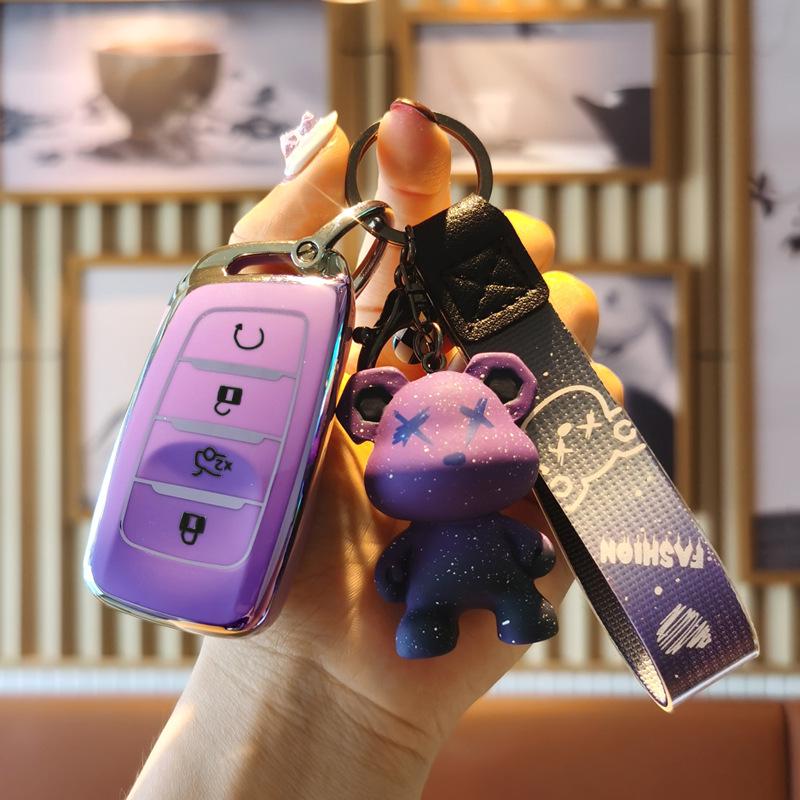 Vollabdeckende Schutzhülle für Autoschlüssel für Changan CS35plus, neuen CS95 und CS85 Coupe