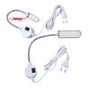 M-1Pcs AC220V EU/US Standard Sewing Machine Magnet LED Light DIY Bedhead Reading Lamp 10/20/30/40 LED Beads Sewing Machine Light