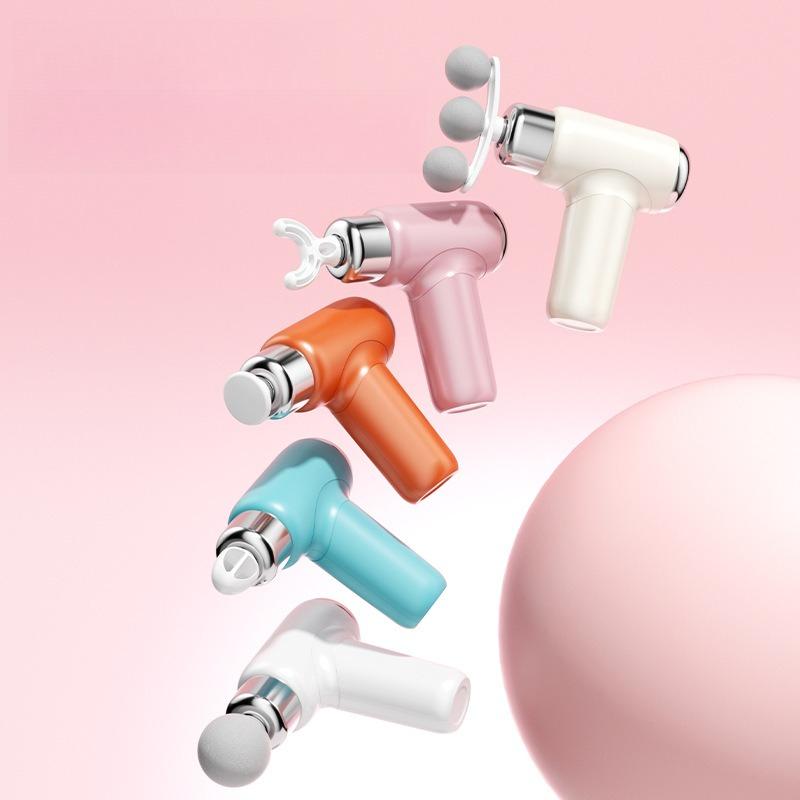 9-Head Mini Electric Fascia Gun Massager for Neck and Fascia