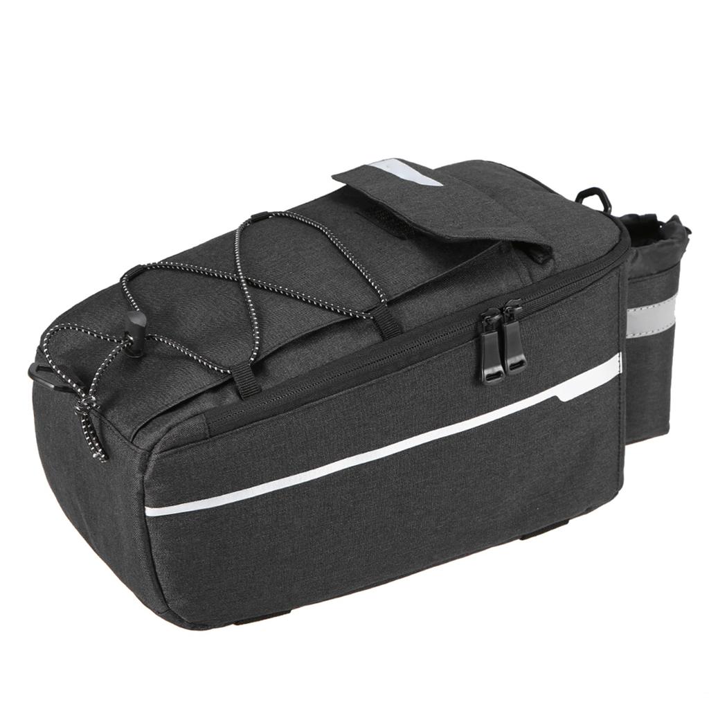 Lixada Insulated Trunk Cooler Bag Cycle Bicycle Rear Rack Storage Luggage Bag Reflective MTB Bike Pannier Bag Shoulder