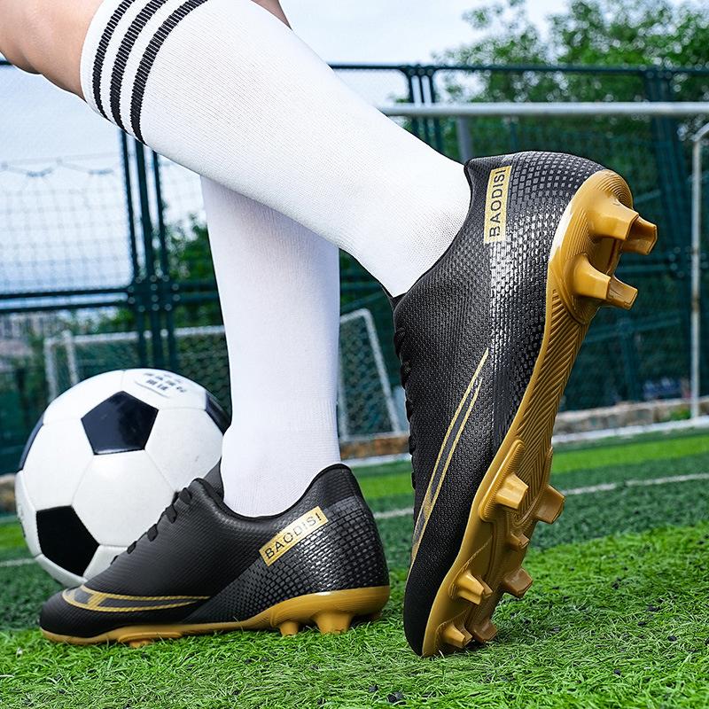 Fußballschuhe Kunstrasen Stollen Gebrochene Stollen Jungen und Mädchen Schüler Spiel Training Sneaker