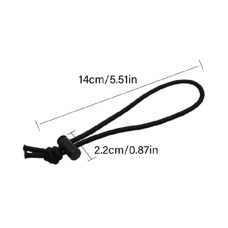 10Pcs Adjusted Bungee Cord Elastic Rope with Plastic Buckle, Bungee Cord Clip Elastic Cable Tie Bungee Strap Hook