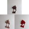 Girl Winter Fluffy Suede Princess Hat With Ear Protection For Kids