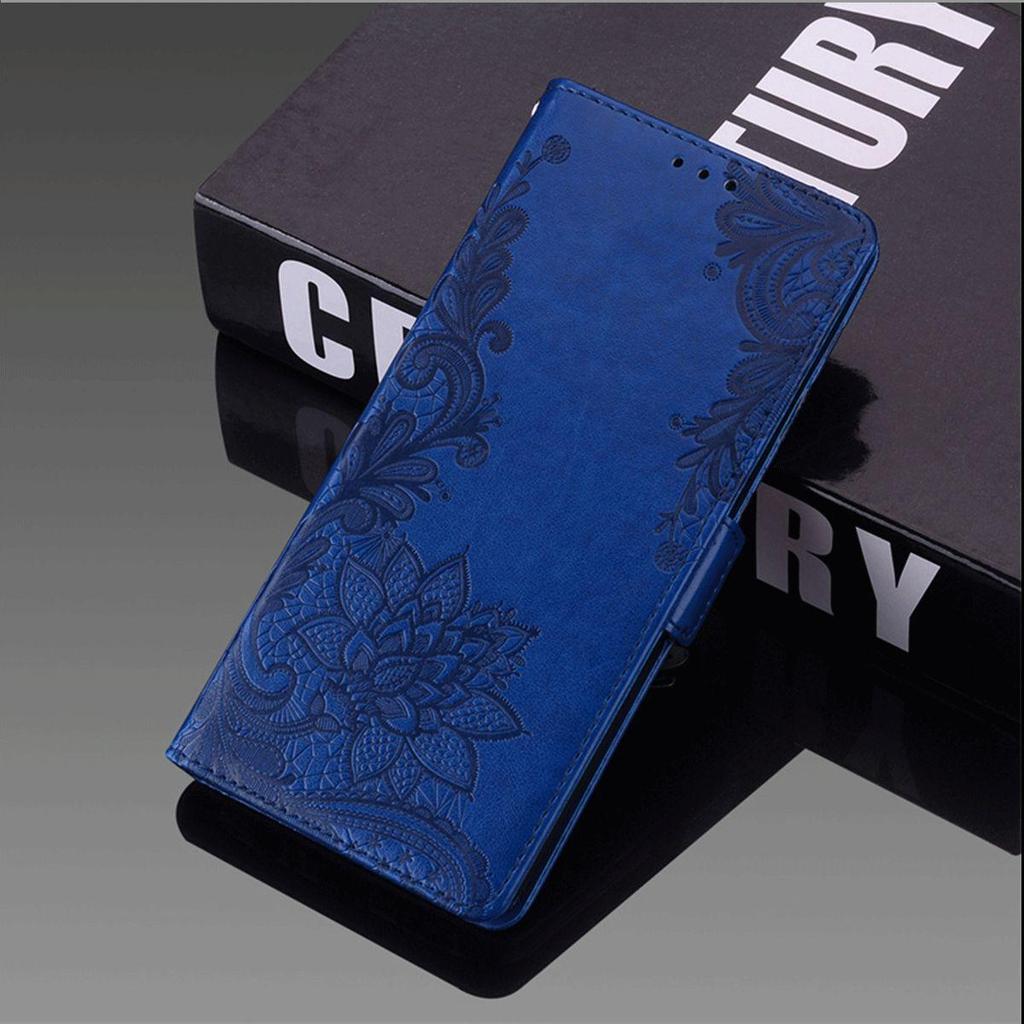 Lace Floral Print PU Leather Flip Wallet Phone Case for Xiaomi Mi 11 Lite 5G NE,5G,4G Cover