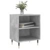 VidaXL Bedside Tables 2 Pcs Concrete Grey 40x30x50 Cm Engineered Wood 826773
