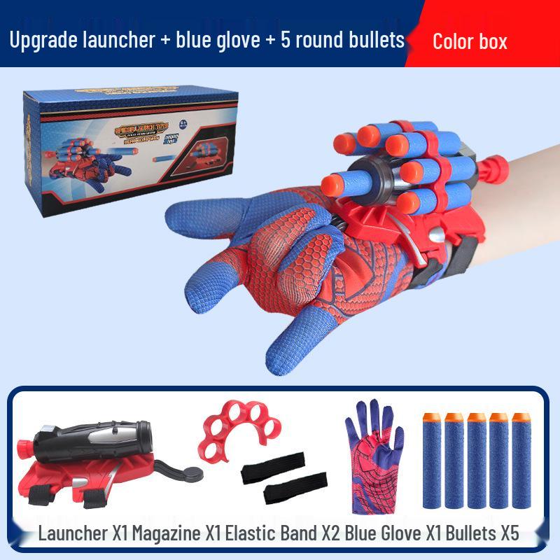 Cross-Border Spider Soft Bullet Hero Launcher Bracelet for Kids