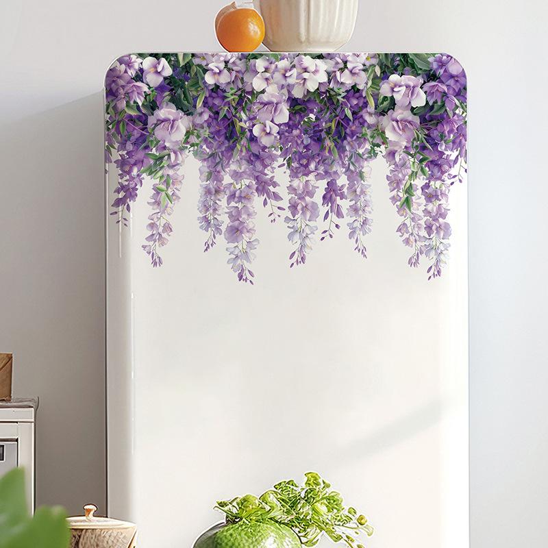 Rose Vine, Static Window Sticker, Bedroom Window Decoration, Bathroom, Shower Room, Glass Decoration Sticker
