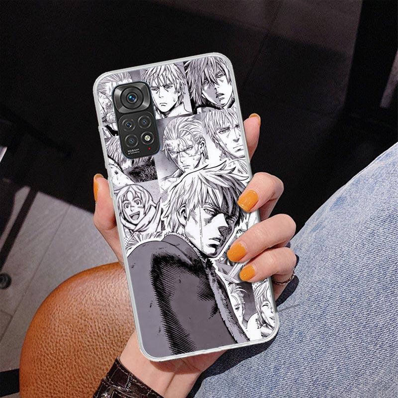 Vinland Saga Phnoe Case for Phnoe Case for Xiaomi Redmi Note 15 14 14S 13 Pro Plus 12 12S 11S 11E 10S 10 11T 5G Unique Cover Coq