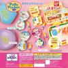 Bandai Original Polly Pocket Keychain Mini Treasure Box Charm Cute 90s Retro Toy Collectible Kawaii Gift Ornaments for Adults