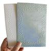 2D Embossed Texture Plastic Mold Template for DIY Printing and Handbook Cards