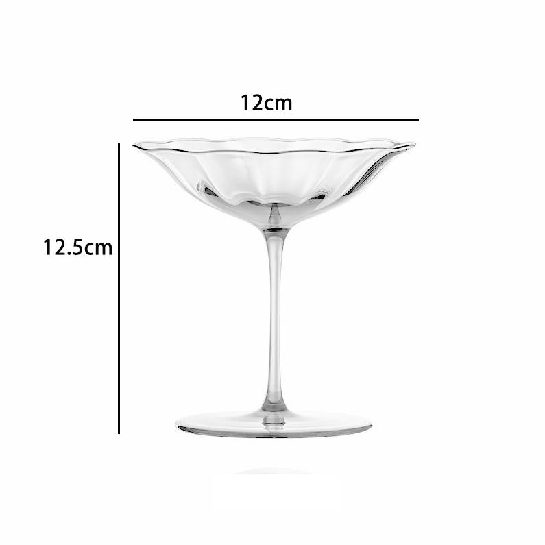 Crystal Glass Goblet Martini Glass Household Red Wine Cup Banquet Party Cocktail Glass Champagne Glass Brandy Glass Whisky Glas 110-260ml