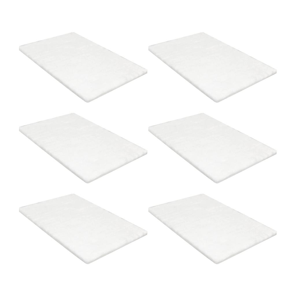 2/4/6pcs Ceramic Wool for Portable Tabletop Firepit To Extend Burn Time Ceramic Wool Wick Sponge Ceramic Fiber Durable