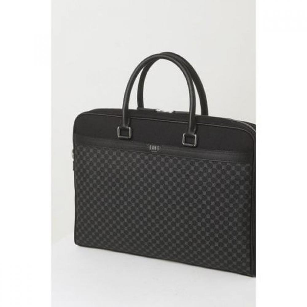 Louis Hill Black Dd Pattern Nylon Document Bag  For 15 Inch Laptop  Dbba5f591bk