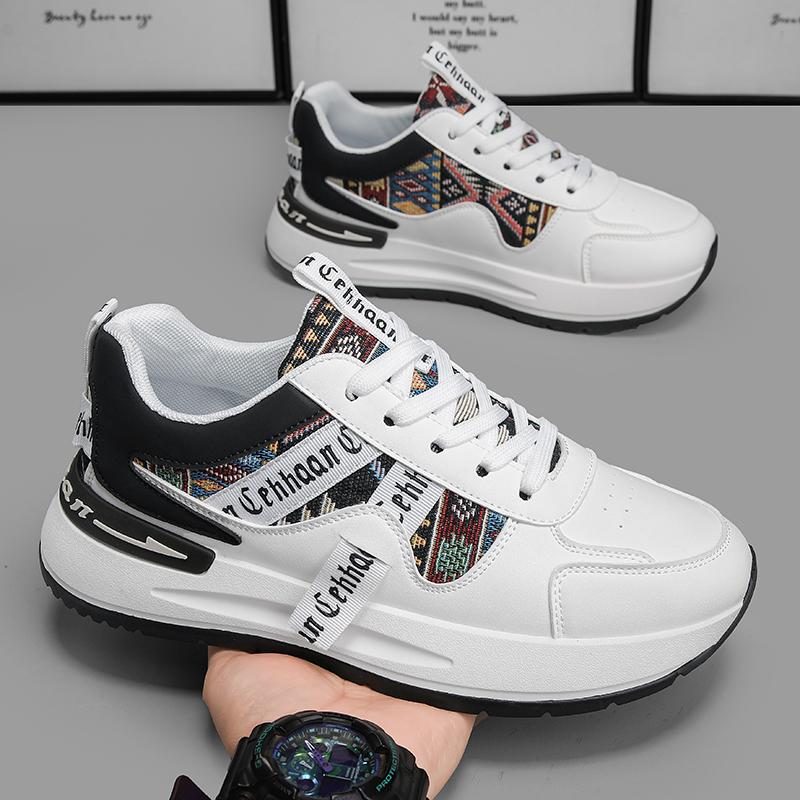 New Skateboard Men's Shoes Summer Sneakers Leather Casual Fashion Trend Trend Shoes Outdoor Running Sports Hiking Tennis Shoes