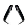 Pair Car Front Bumper Lip Splitter Canards Spoiler Fog Lamp Eyebrow Frame Cover Grille For F30 F31 M Sport 2012-2019