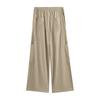 Unisex Cargo Pants Loose Straight Leg Streetwear Hip Hop Dance Lightweight Cotton Blend