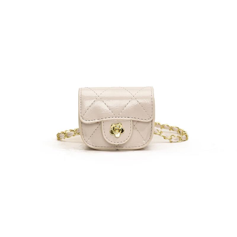 

Girls Camellia Diamond Pattern Mini Multi-Use Bag