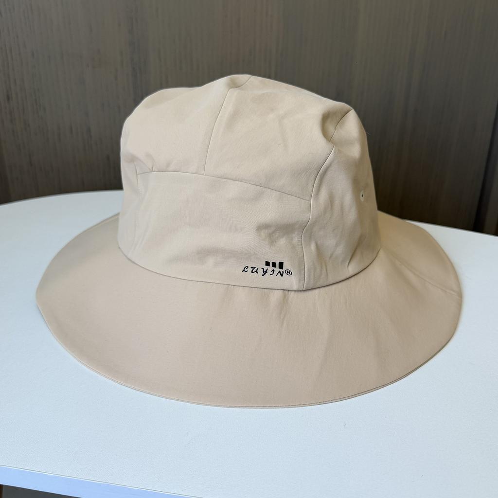 New Big Head Circumference Bucket Hat Men's and Women's Summer Thin Sunshade Sunscreen Basin Hat Outdoor Drawstring Quick Drying Mountaineering Hat