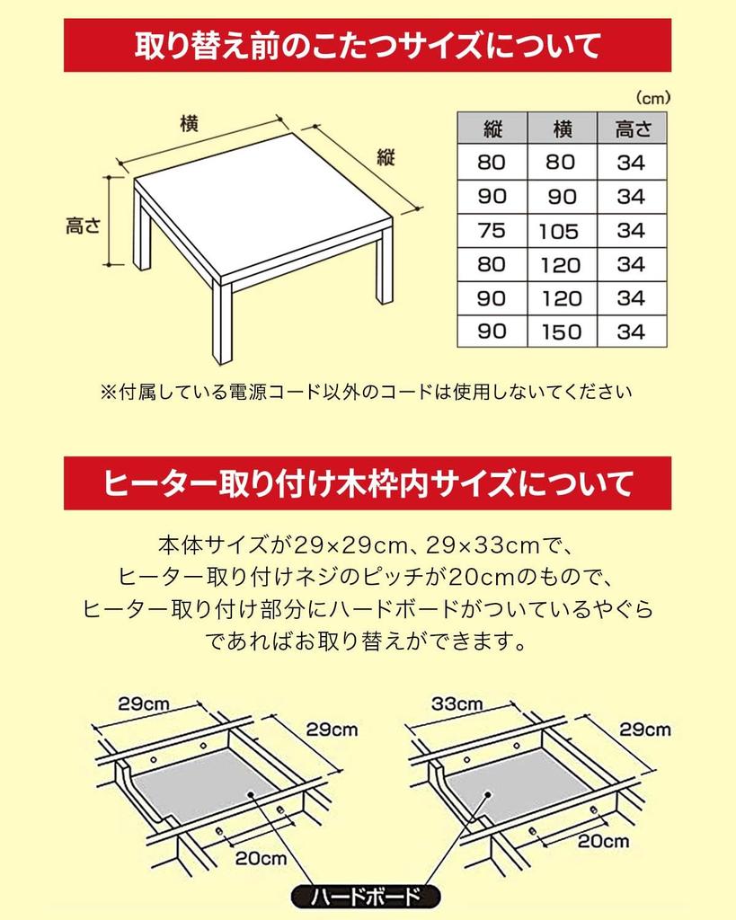 TEKNOS 600W Quartz Tube Kotatsu Replacement Heater Unit with Handheld Controller (Fan Type, Deodorizing Function)