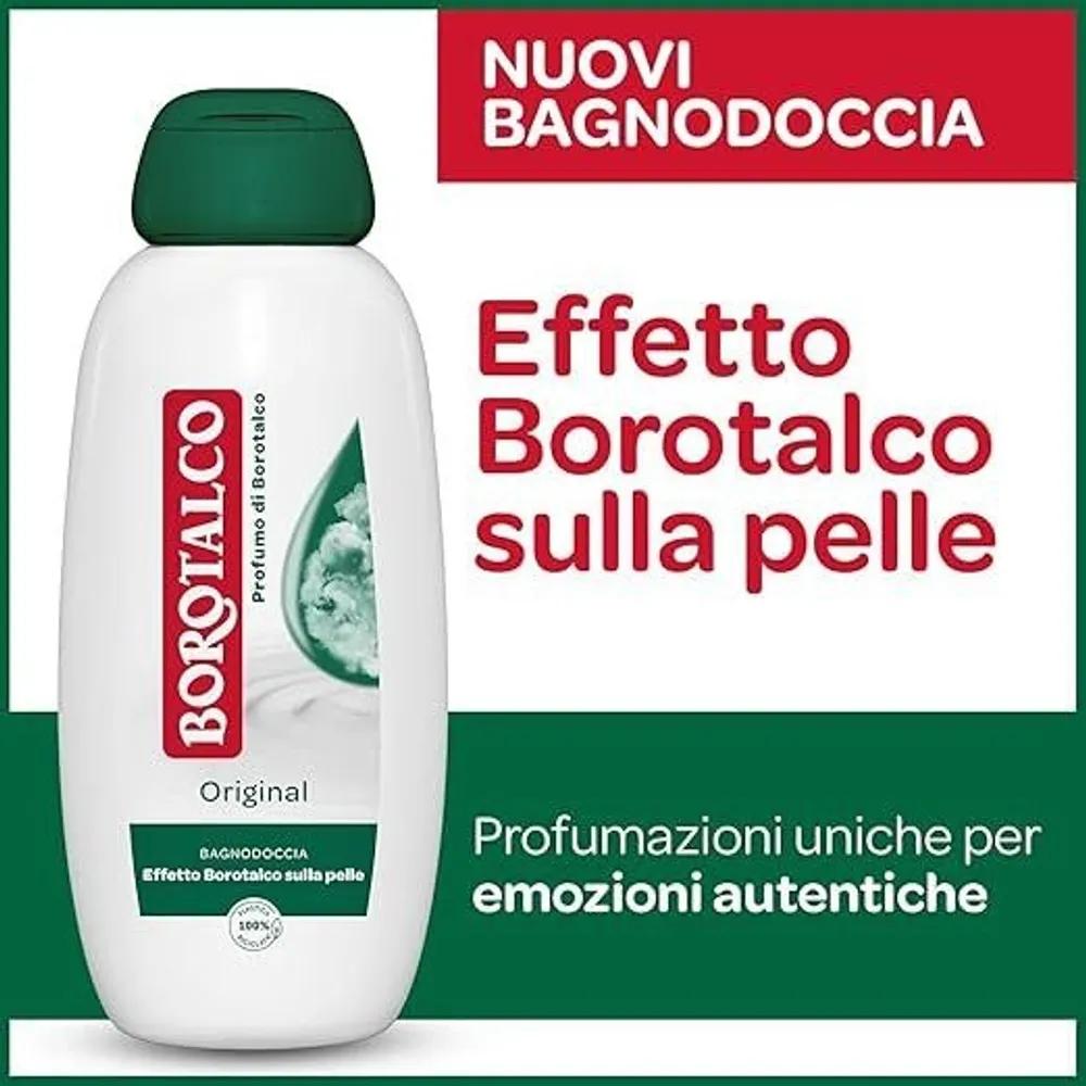 Borotalco Original Shower Bath Shower Gel 450ml x 4