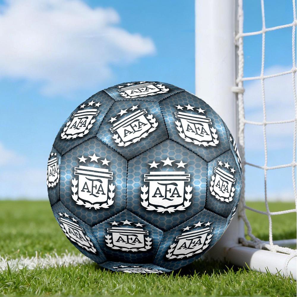 Argentina Football Club Printed Size 5 Soccer Balls, High-Quality, Anti-Slip, Protective Football, A Unique Gift , Birthdays, Christmas Gifts