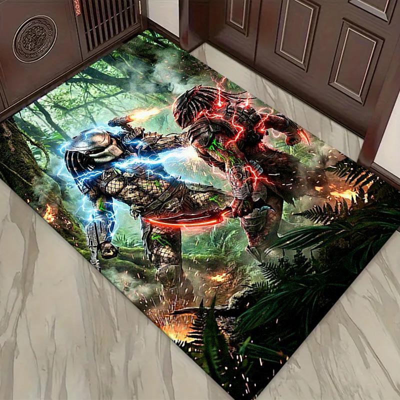 Predator Carpet Rug for Living Room Bedroom Home Sofa Decoration,Kids play Non-slip Floor Mat
