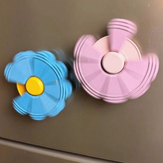 1/3Pcs Flower Refrigerator Magnet with Pedal Clips Detachable Food Bag Sealing Clamp Fridge Magnet Home Kitchen Cabinet Locker Decoration