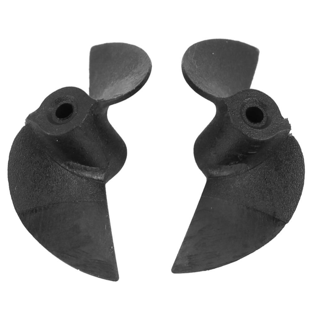 1pair Remote Control Ship Parts 2 Blades CW CCW Nylon RC Boat Propellers Set for 2mm Shaft