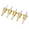5Pcs Countersink Drill Bit Set 14in Adjustable Hex Shank 2.84mm Cone Hole Counterbore Router with