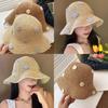 Beach Flower Floppy Hat With Sun Protection For Summer Vacation Women