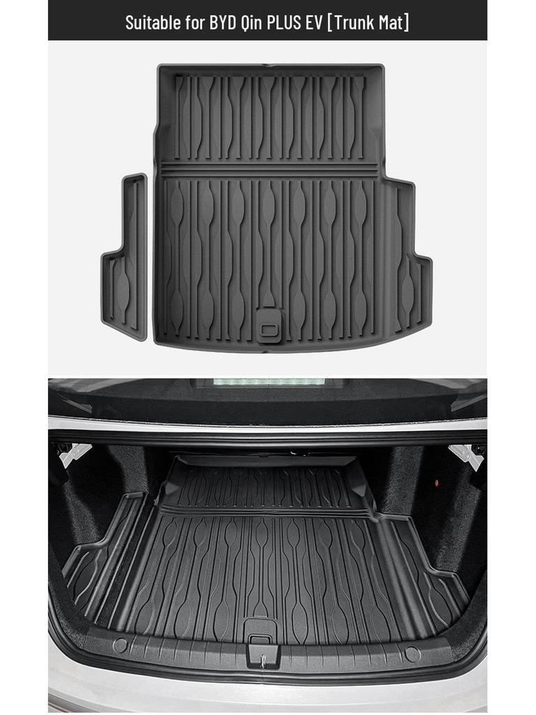 Eco-Friendly TPE Floor Mats & Trunk Liner for 2025 BYD Qin PLUS EV Cars