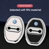 2026 Hot For Volkswagen VW 4PCS Silicone Car Door Lock Cover Door Stopper Protector For Volkswagen VW Golf Amarok Arteon T-ROC T
