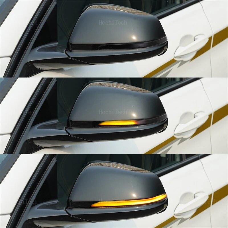 2pcs Dynamic Turn Signal LED Light Side Mirror Indicator For BMW X1 F48 F49 X2 F39 1er F40 2er F45 F46