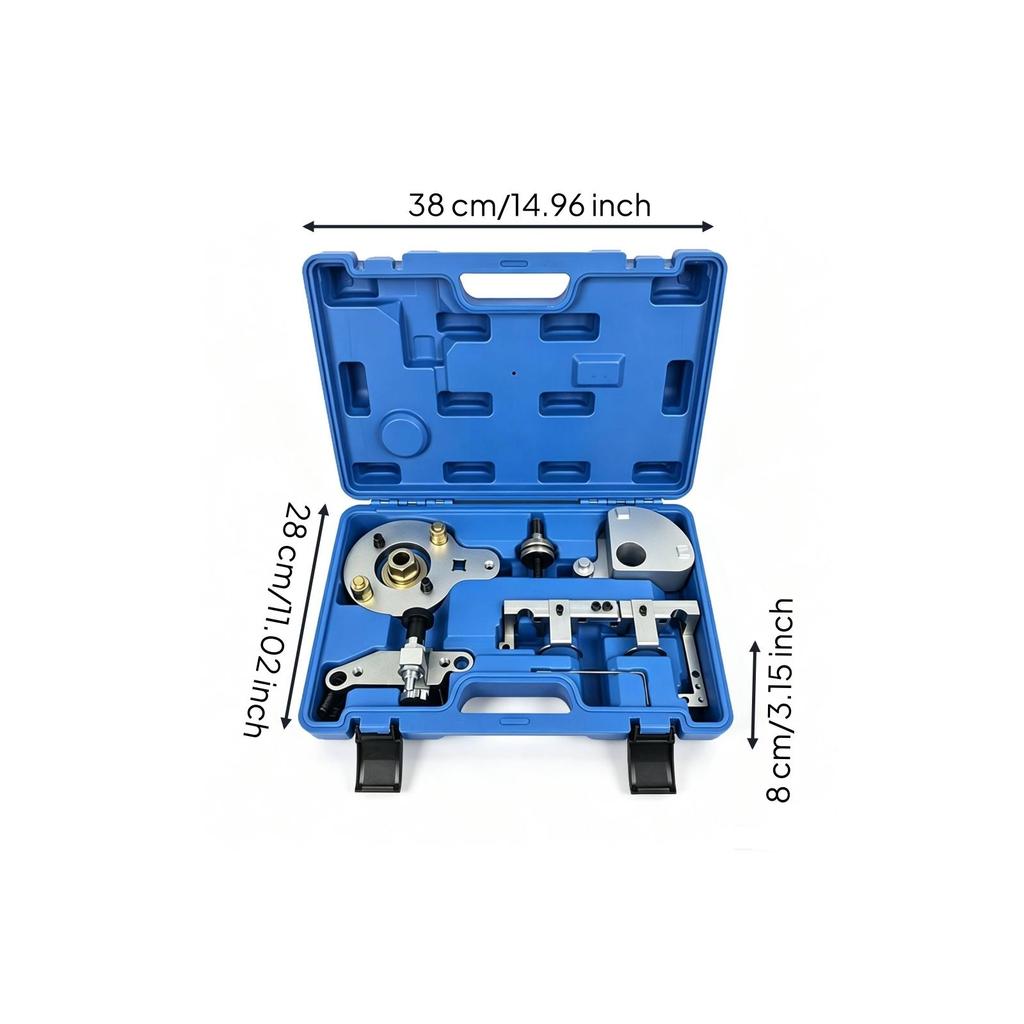 Engine Timing Tool Kit with Carrying Case Exact Tools Heavy Duty for Garage