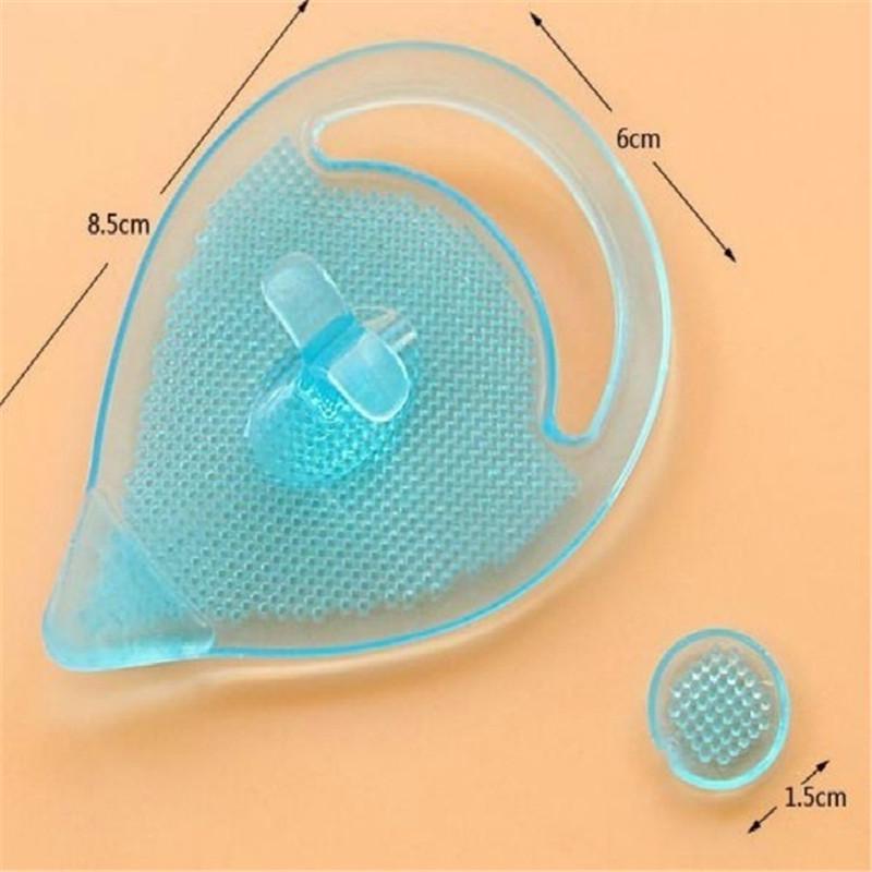 Cleaning brush blackhead washing remover face exfoliating clean pad soft+silicone nose brush pore
