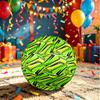 1pc Green Abstract Theme Soccer Ball Football, Size 5, Lightweight PVC, Outdoor Training Soccer Ball,Gift J60460