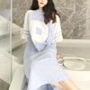 Vestido de Moda de Verano con Parche de Letras para Mujer Suelto Slim Manga Corta Vestidos de Fiesta Y2K Casual Bata Mujer Chic Ropa Femenina