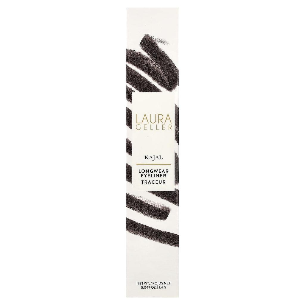 Laura Geller, Kajal, Longwear Eyeliner, 0017044 Soft Black Kohl, 1.4g (0.049oz)