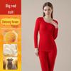 Herren- und Damen-Thermo-Unterwäsche-Set aus deutschem Kaschmir - Seiden-Unterhemd & Kälteabweisende Hose für Herbst/Winter