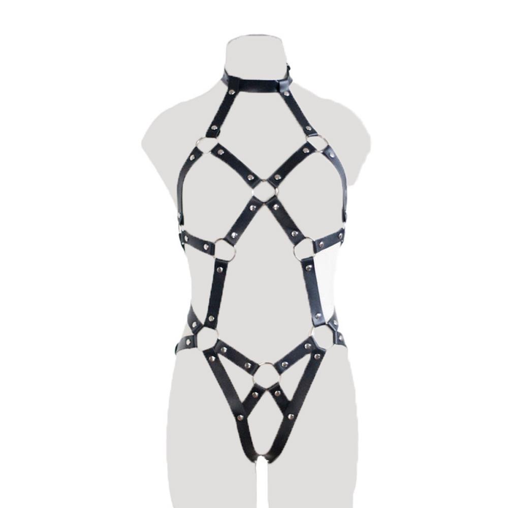Restraints Harness Women Sex Bondage Fetish Toy Sexy Leather Harness Erotic Sex Flirting Straps Sex Toys for Couples