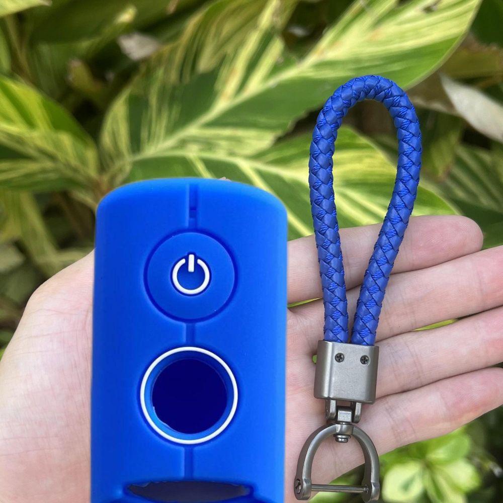 Silicone Motor Key Cover Case Accessories for Yamaha NVX NVX155 XMAX XMAX300 QBIX AEROX JAUNS 2 Buttons Smart Remote Keychains