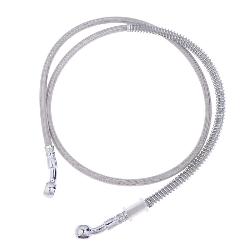 50-200Cm Motorcycle Brake Oil Hose Brake Line Universal Motorbike Stainless Steel Braided Pipeline Modification Parts
