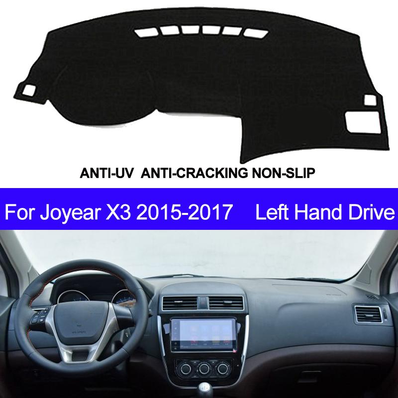 Auto Armaturenbrett Abdeckung Für Joyear X3 2015 2016 2017 Linkslenker Armaturenbrett Matte Teppich Armaturenbrett Matte Sonnenschutz Matte Armaturenbrett Auto Styling