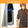Superbe Costume Cosplay Anime Gintama Ne Lapin de la Nuit de Mûrier Kamui avec Cape