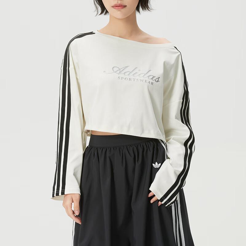

Adidas Women s Long Sleeve Round Neck T-shirt A/XL