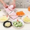 Multifunctional Vegetable and Potato Slicer: Kitchen Grater and Shredder for Home Use