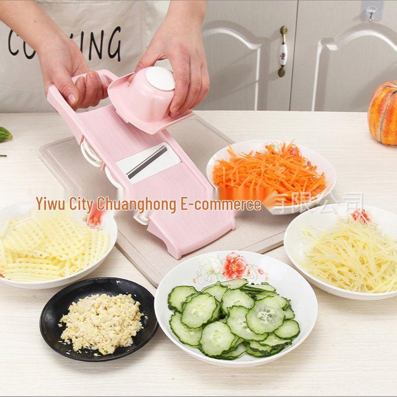 Multifunctional Vegetable and Potato Slicer: Kitchen Grater and Shredder for Home Use